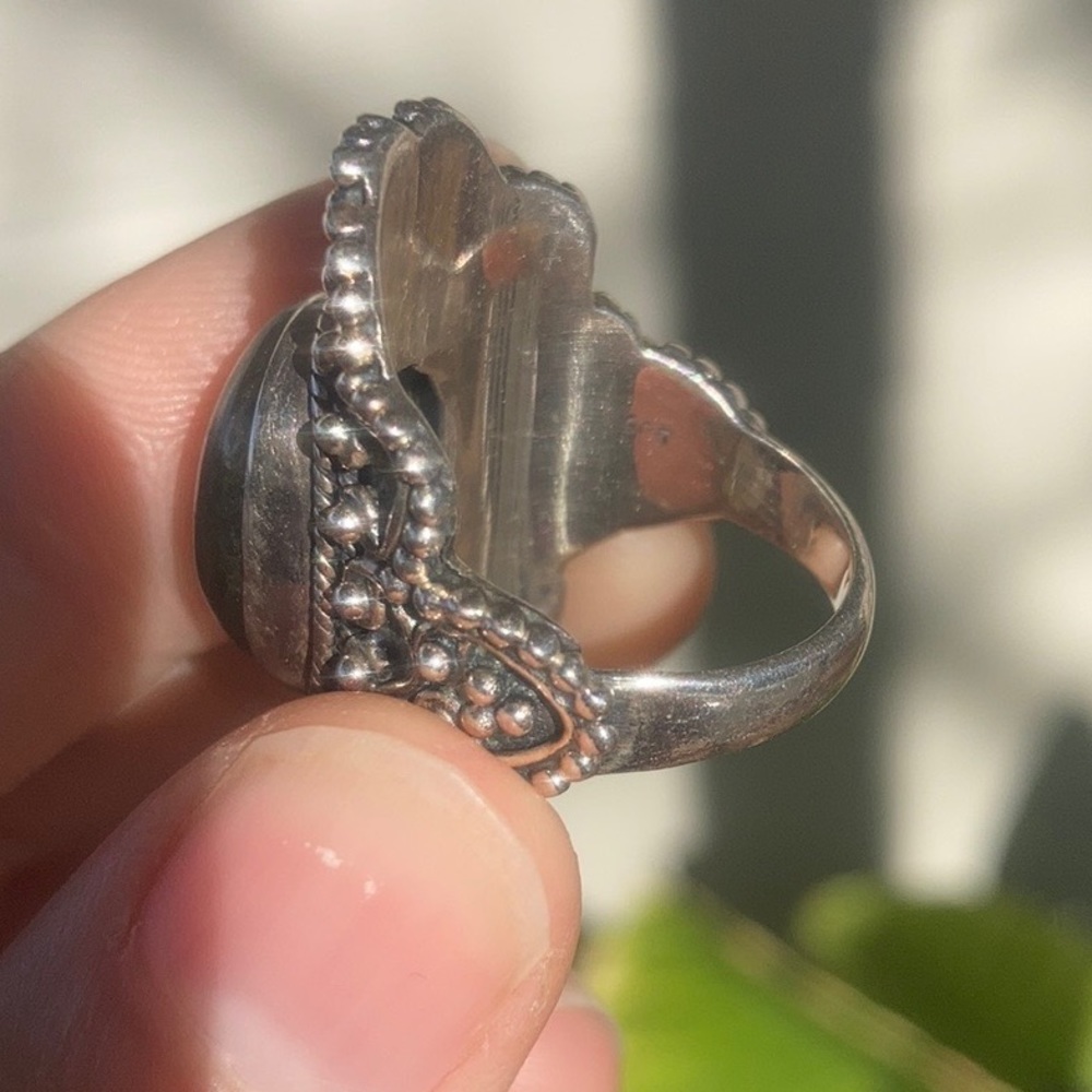 Labradorite Stone Ring - image 2